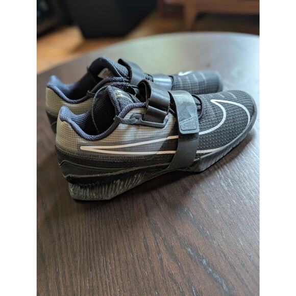 Nike Romaleos 4 Weightlifting Shoes Black White Men\'s Size 8.5 CD3463-010 main image 5